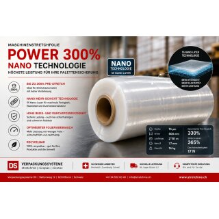 Maschinenstretchfolie NANO 330%