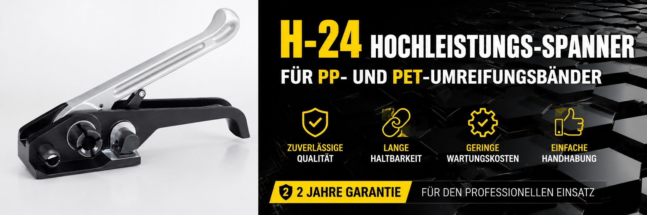 H-24 Hochleistungs-Spanner für PP- und PET-Umreifungsbänder