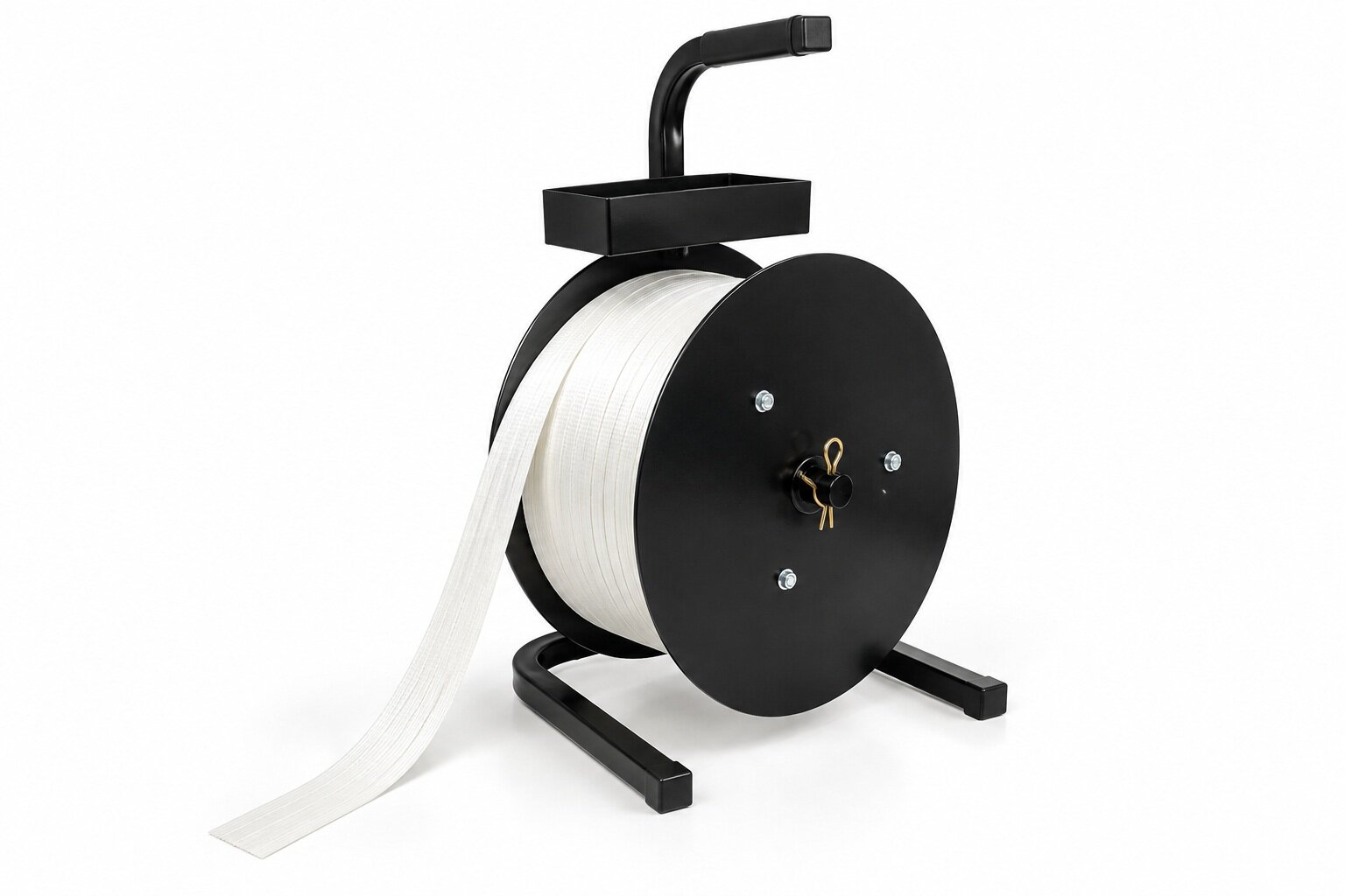 Abroller für Kompositband mit 200-mm-Rollenkern