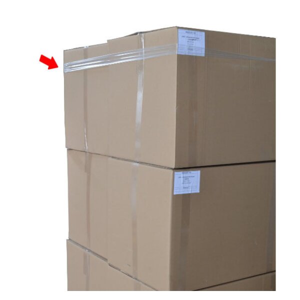 PE-Stretch-Dehnband, 100mm x 1200 mm x 40 my, transparent