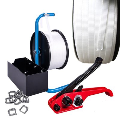 Umreifungsset für Gewebebänder 13 mm,...