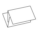 Falt-/ Papierhandtücher, V-Falz, gefaltet: L 11 / B 25 cm