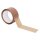 PP-Klebeband 50 mm x 66 m, braun, Acrylat 32/56 my, (high tack) leise abrollend