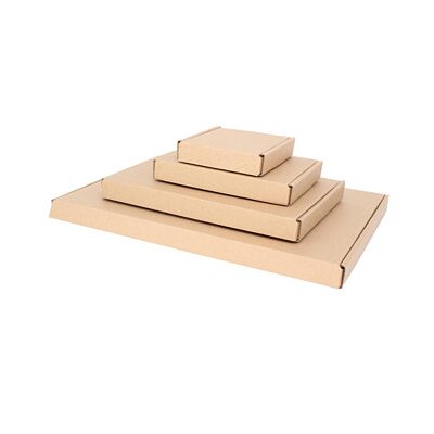 Post Pac easy (Midibrief) - Faltschachtel, innen: (B)225 x (L)155 x (H)45 mm, braun