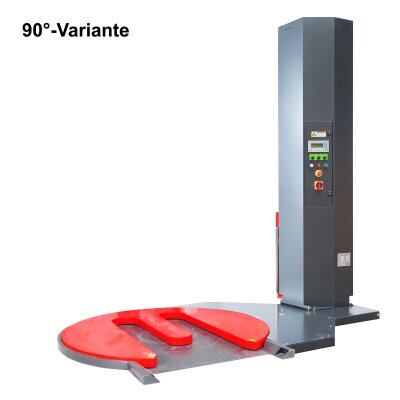 Verpackungsmaschine – SH-FG 2000BW mit Drehtelleraussparung (M-Teller) und mit Vorreckanlage, für Powerstretchfolie bis 250 %