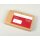 Quick Vitro aus Papier C5/6 DNG-2xHK, rot, Aufdruck "Dokumente", mit Aufreissperfo und flächig bedruckt 1-farbig rot Lenza Kraft 110 gm2, FSC, Fenster links, 250 Stk./Karton