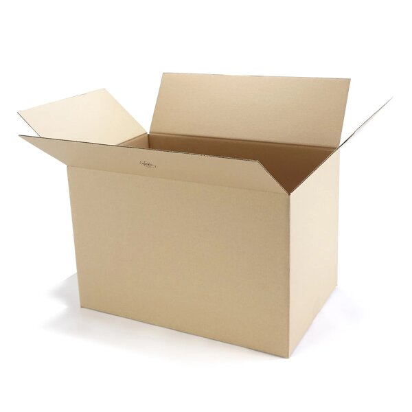 Faltkarton FEFCO 0201 1-wellig aus Wellpappe,  594 × 394 x 390 (Innenmass), 600 x 400 x 400 (Aussenmass)