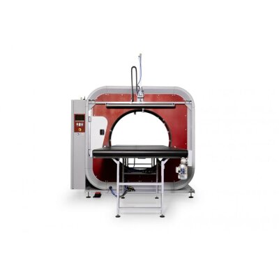 WRAPPY N 13 – Automatische horizontale Stretchwickelmaschine mit Drehring Ø 1330 mm