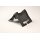 Kantenschutzecken Kunststoff "Small" (40–50-60 mm), Schwarz – mit seitlicher Schlitz-Bandführung, 300 Stück / Karton