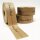 Papierklebeband, bedruckt, 1-farbig, 50 mm, 50 m, braun, Naturkautschuk